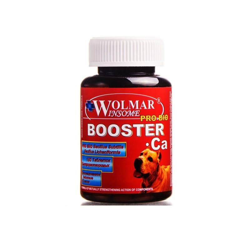 WOLMAR WINSOME Wolmar Winsome Pro Bio Booster Ca мультикомплекс для щенков и беременных собак средних и крупных пород, таблетки, № 180