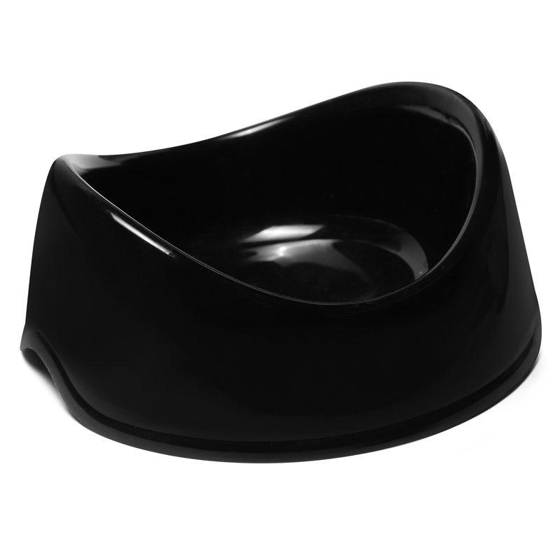 Gamma Миска пластиковая "Инь Ян", черная, 0,15л