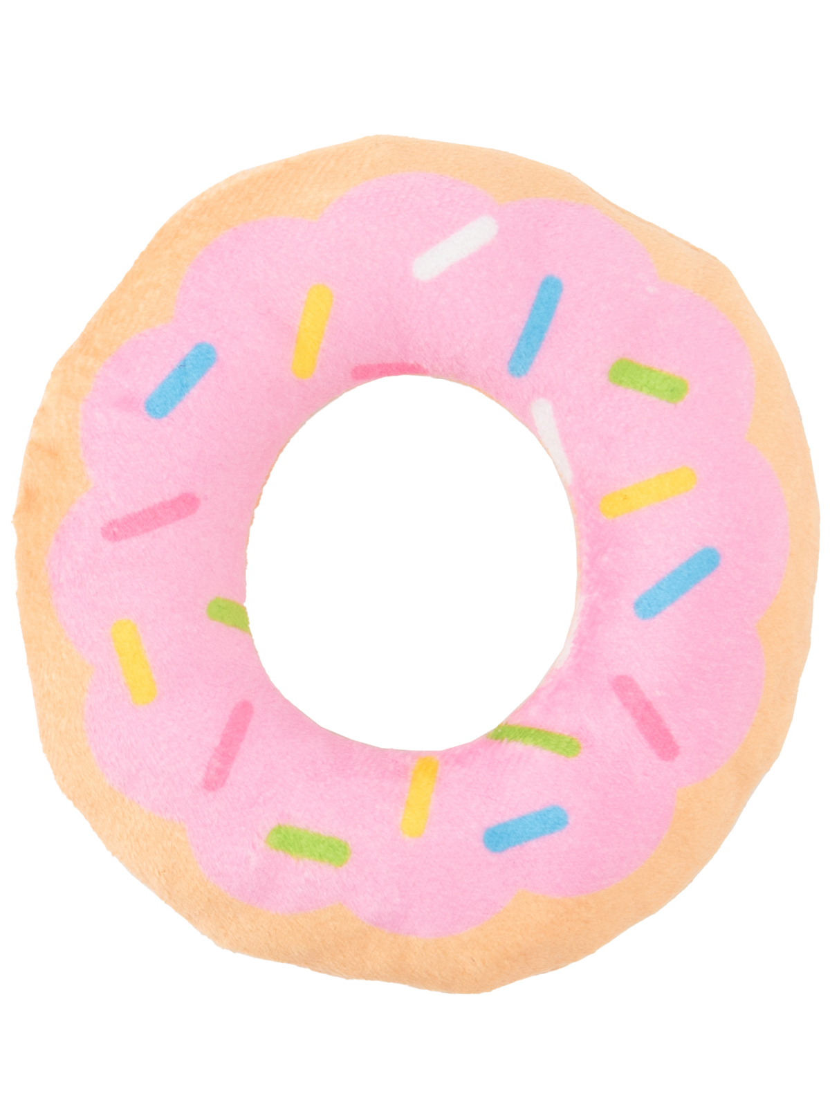 Игрушка Mr.Kranch для собак Пончик 12*3 см розовая