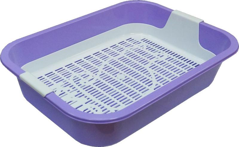 Туалет для кошек МегаКис с сеткой 45,5*34*10 см