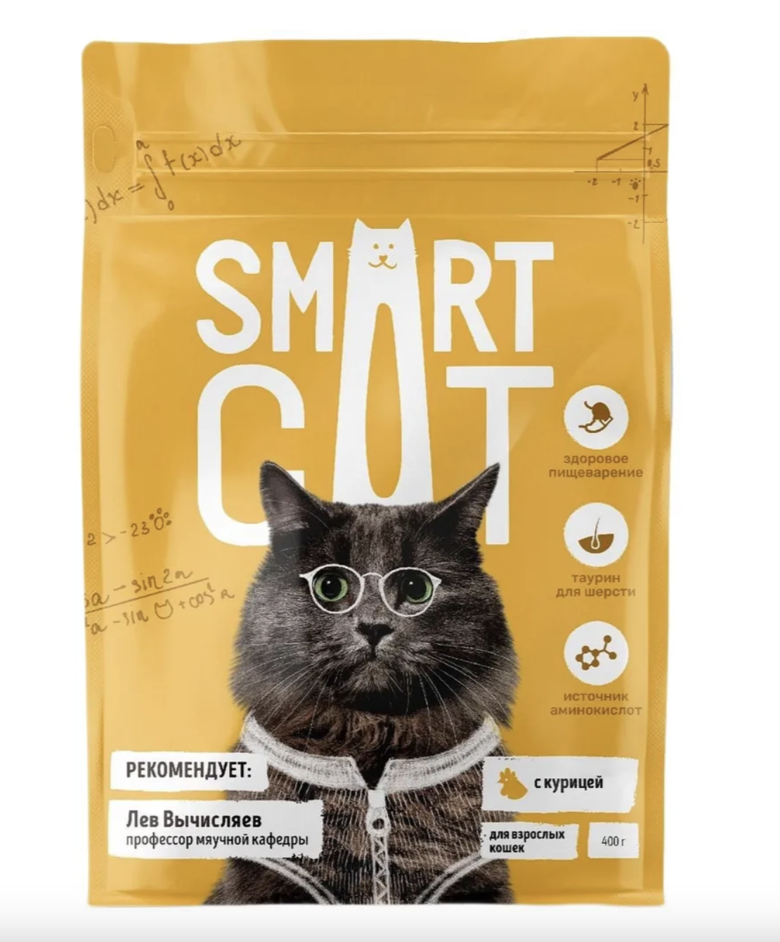 Smart Cat Сухой корм для кошек с курицей 0,4 кг 4640201671584 4603763289031