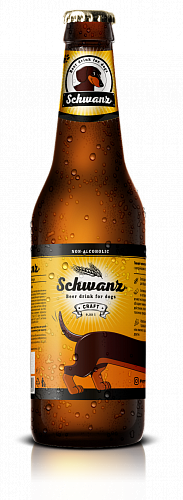 Apicenna Пивной напиток для собак Хвост (Schwanz) 0,33 л