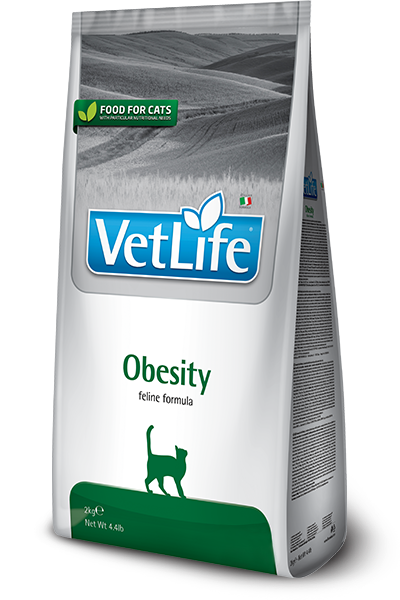 FARMINA Vet Life Obesity  Сухой корм для кошек при ожирении 10кг