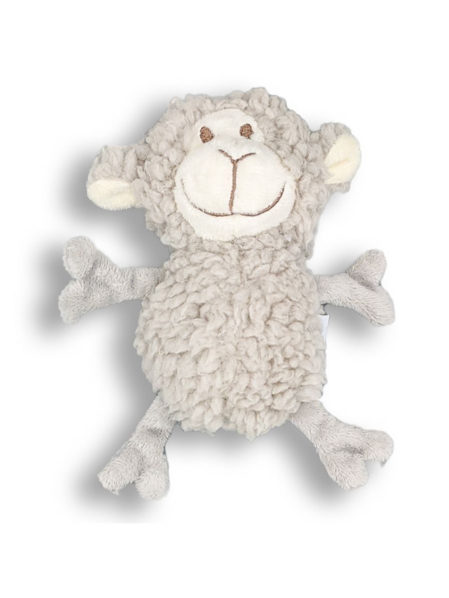 Aromadog Игрушка AROMADOG Senior для собак Овечка кругляш 14 см с пищалкой, серый