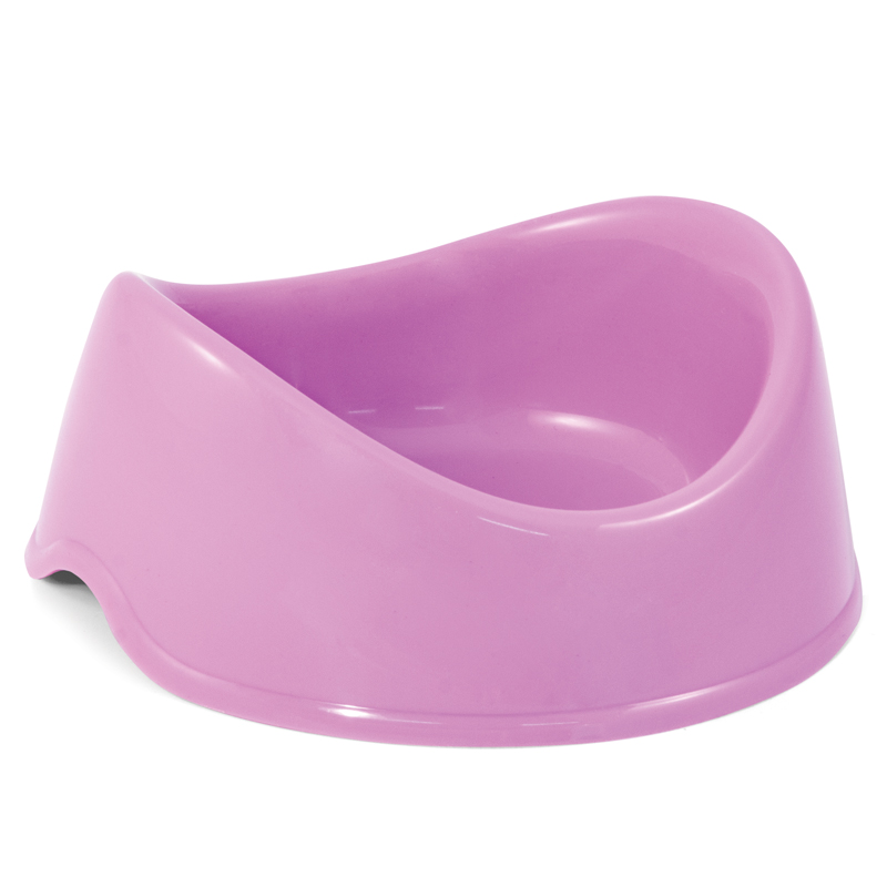 Gamma Миска пластиковая "Бисквит", сиреневая, 0,4л