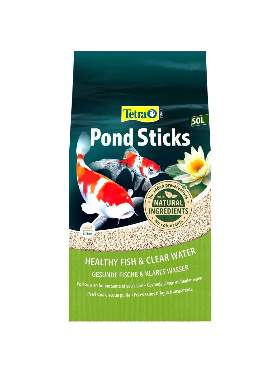 Tetra Pond Sticks корм для прудовых рыб в палочках 50 л