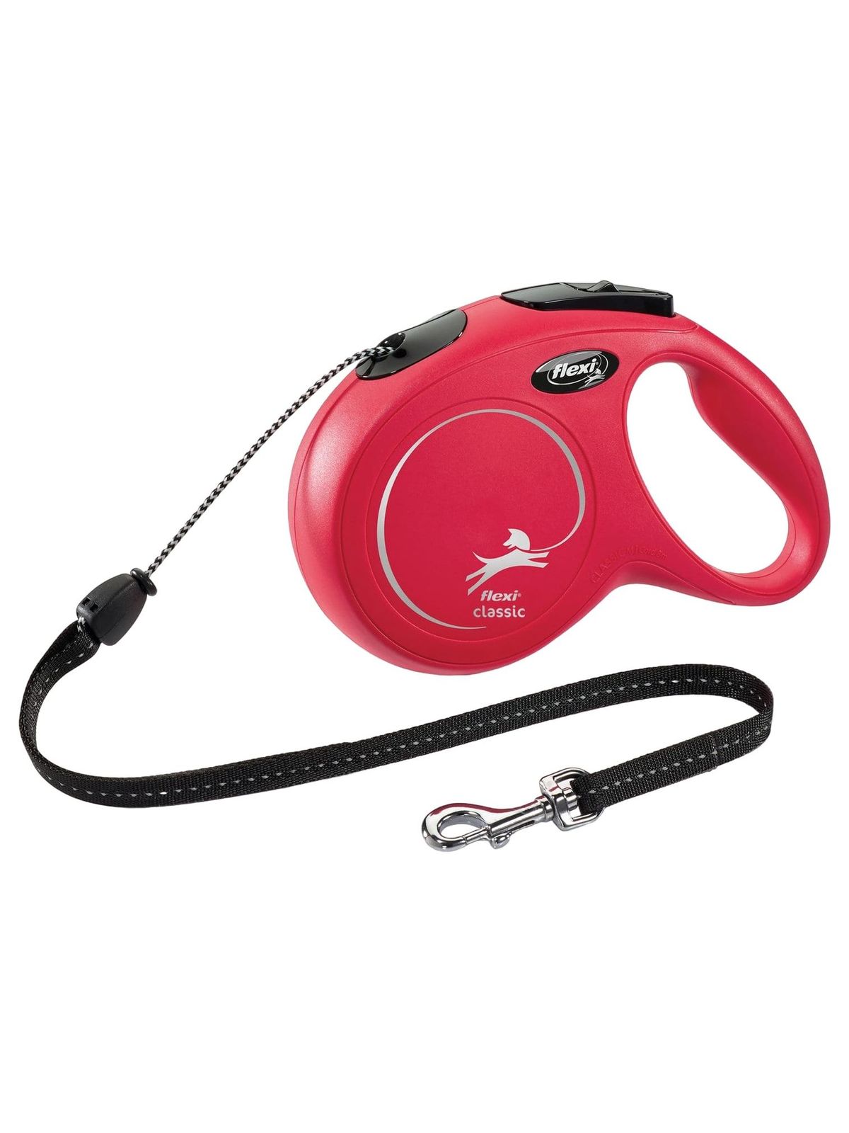 Flexi flexi рулетка New Classic M (до 20 кг) 8 м трос красная 4000498022801