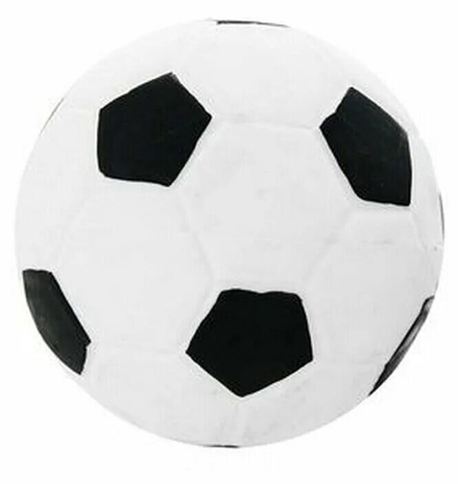 Уют Игрушка для собак мяч футбольный, виниловый, 7 см