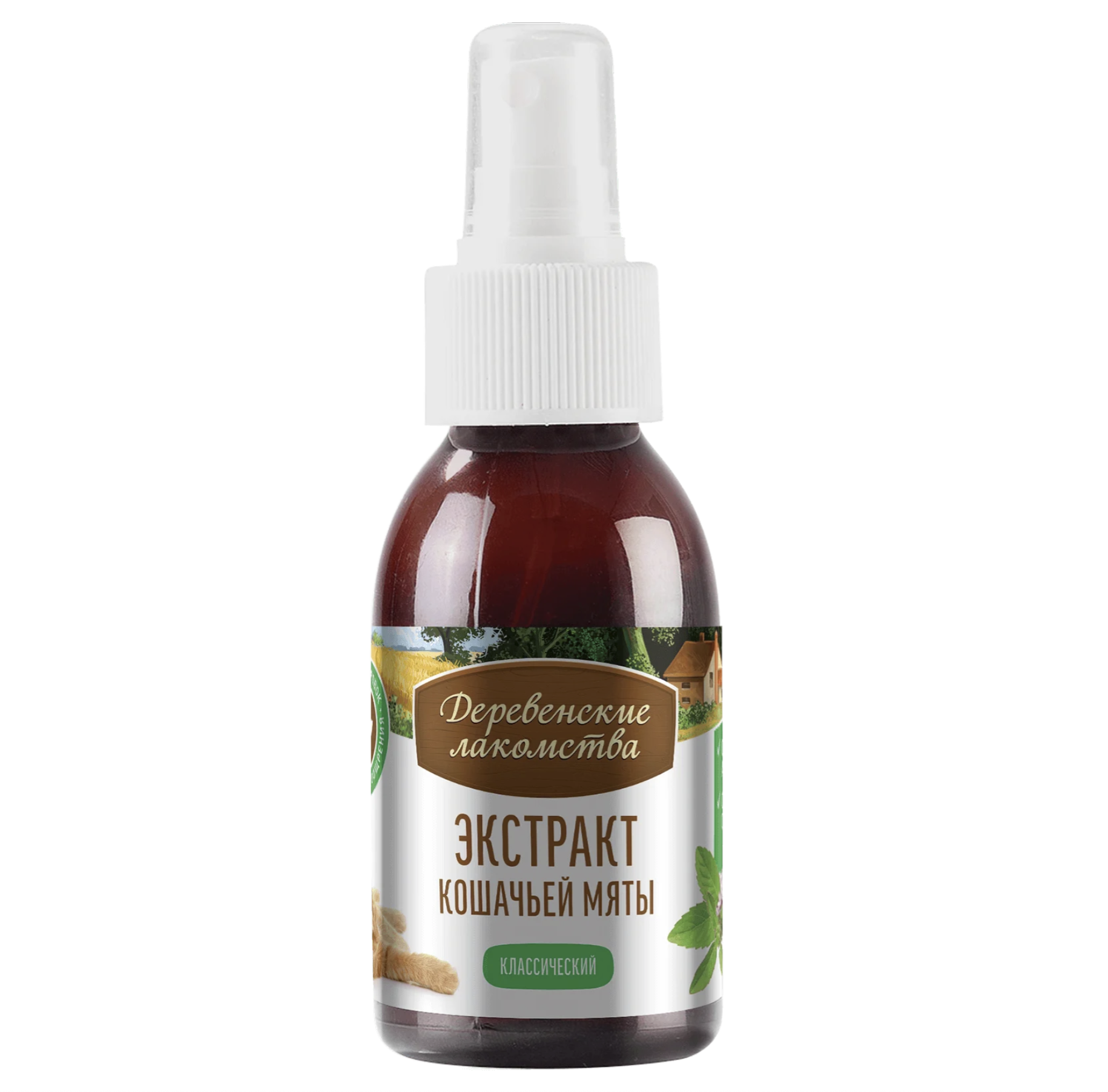 Деревенские лакомства  Лакомство для кошек кошачья мята экстракт 100 мл 6921499711465