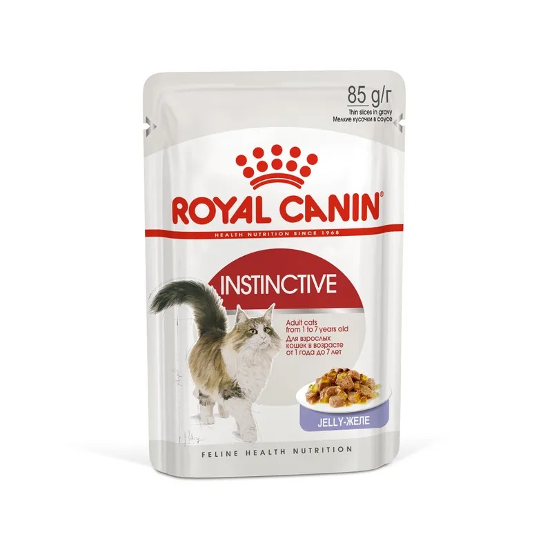 ROYAL CANIN Instinctive Корм желе для кошек 1шт-85гр 4627150233902