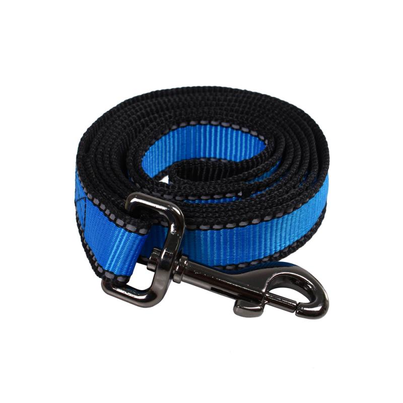 Поводок LOOK нейлон св/от 25" 1,5м ПНЛ-2515 ГОЛУБОЙ Rich Breed (PerseiLine)