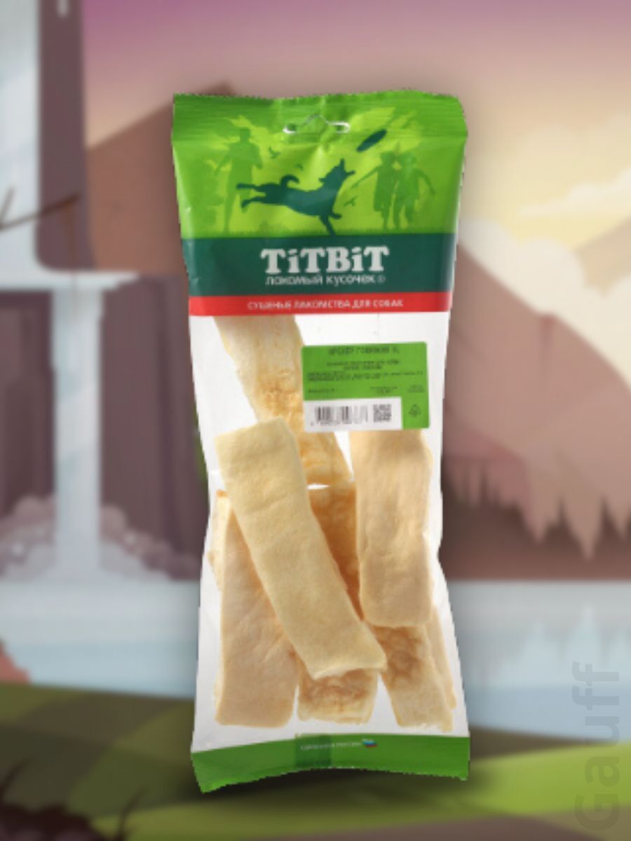 TiTBiT Лакомство Крекер говяжий XL 65 гр 4690538008737