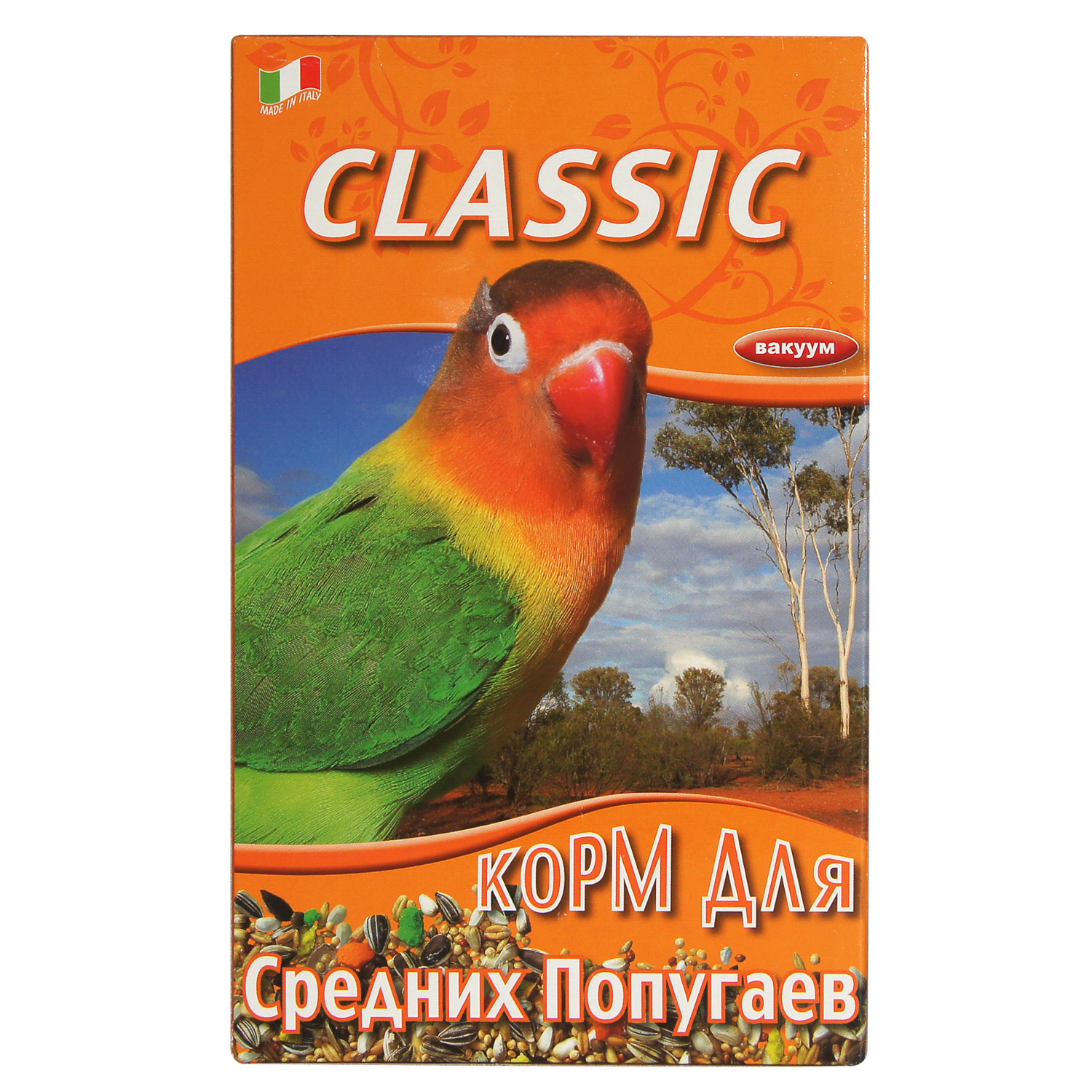 Корм Fiory Classic для средних попугаев 650 г