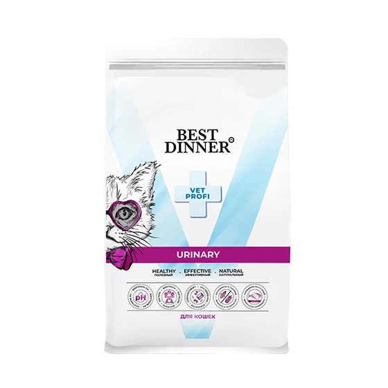 Best Dinner Vet Profi Urinary (Бест Диннер) Сухой корм для кошек 1,5 кг