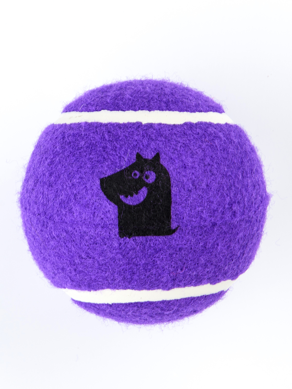 Игрушка Mr.Kranch для собак Теннисный мяч большой 10 см фиолетовый