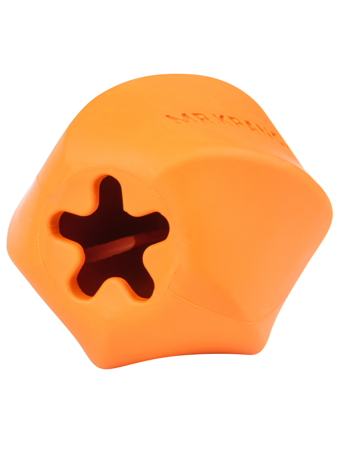 Игрушка Mr.Kranch для собак Твистер 11*11 см оранжевая с ароматом курицы