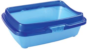 Туалет для кошек  ДОГУШ с бортом