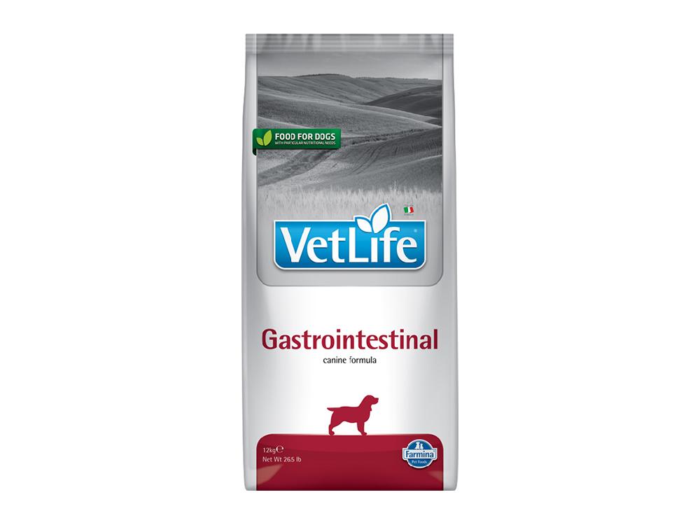 Сухой корм для собак Farmina Vet life Gastrointestinal, при нарушении пищеварения, лечебный, ветеринарная диета, 12 кг