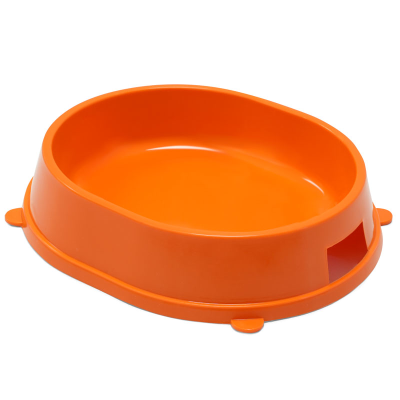 Gamma Миска пластиковая "Карамель", оранжевая, 0,2л