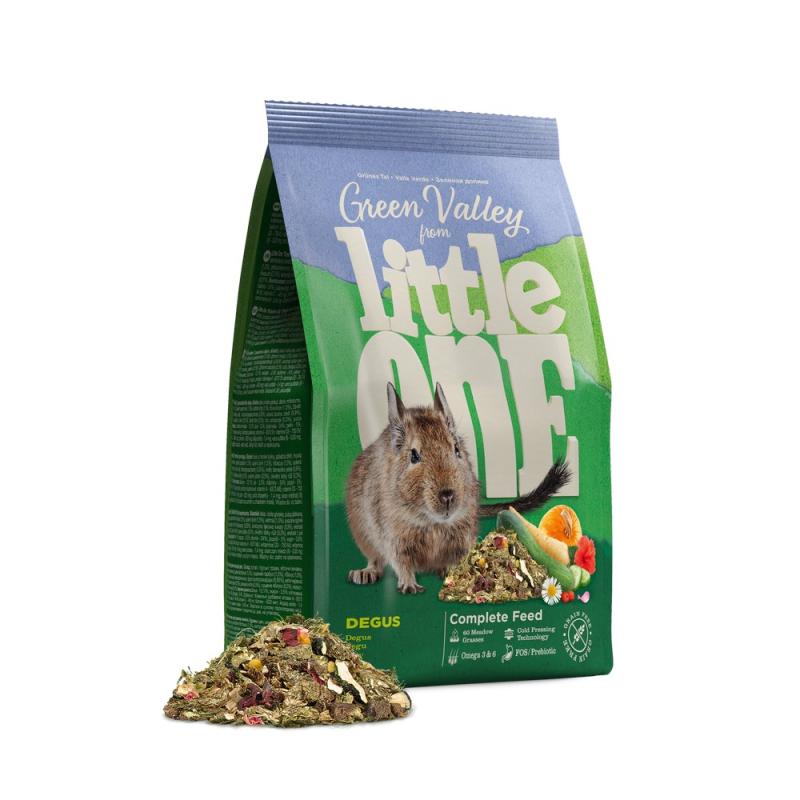 LITTLE ONE Зелёная долина Корм для дегу из разнотравья 750 г