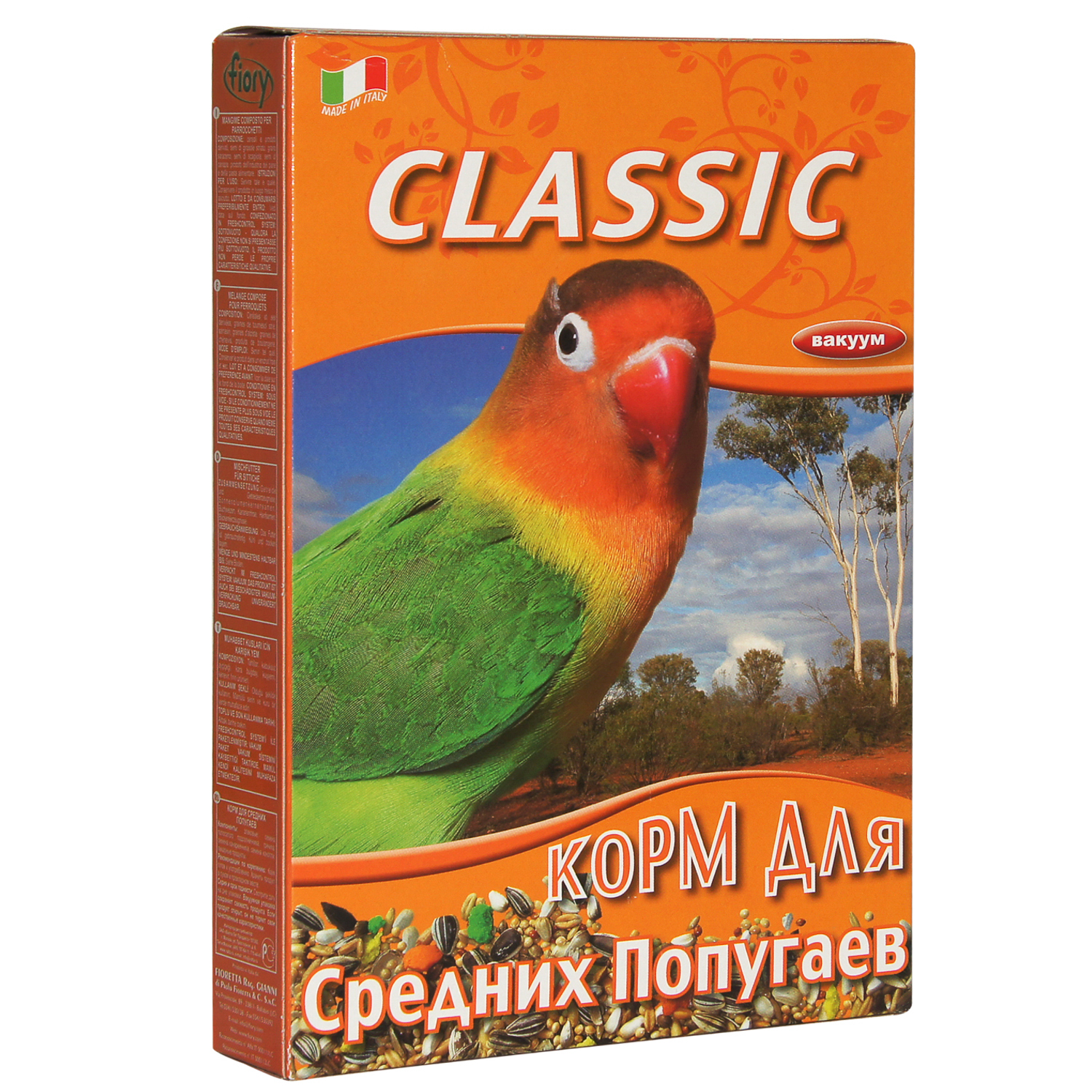 Корм Fiory Classic для средних попугаев 400 г
