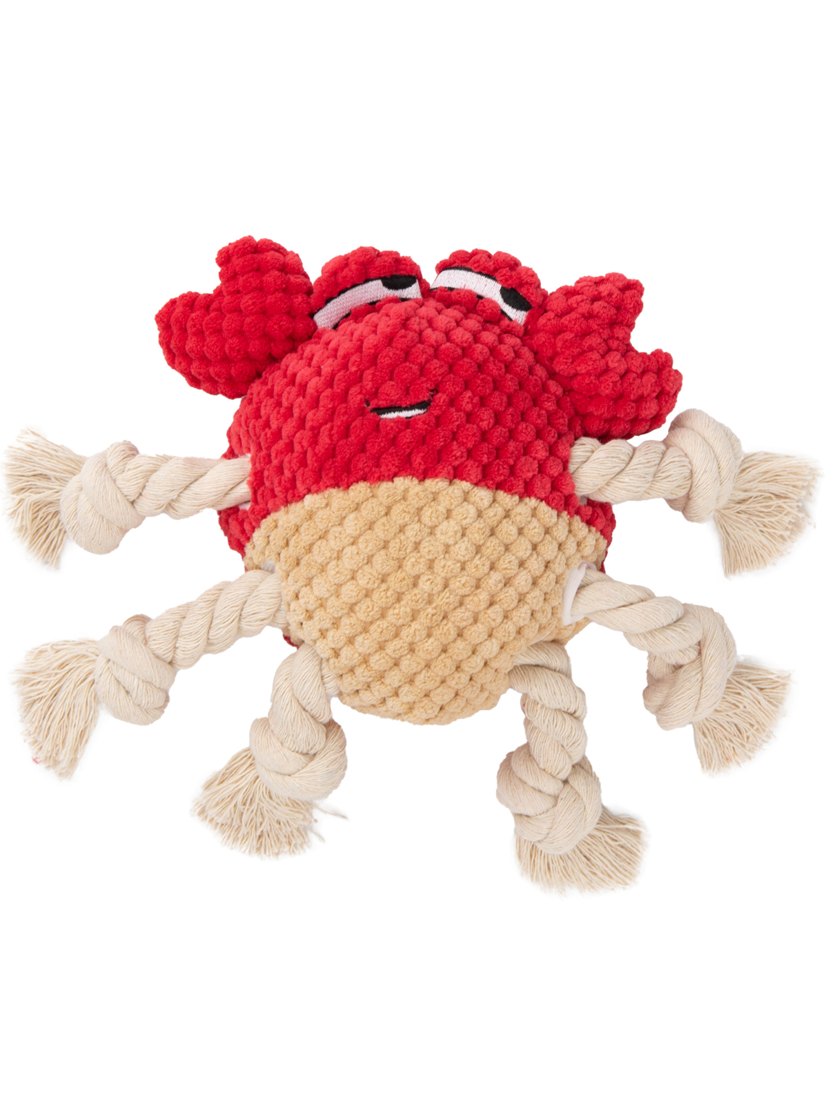 Игрушка Mr.Kranch для собак Краб 22*20 см красная