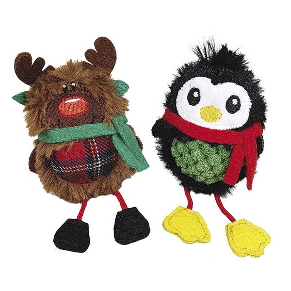 NOBBY НОВОГОДНИЕ ДРУЗЬЯ Игрушкадля кошек, 13см