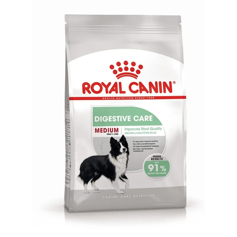 Royal Canin Сухой корм для собак  Medium Digestive Care, с чувствительным пищеварением 12кг