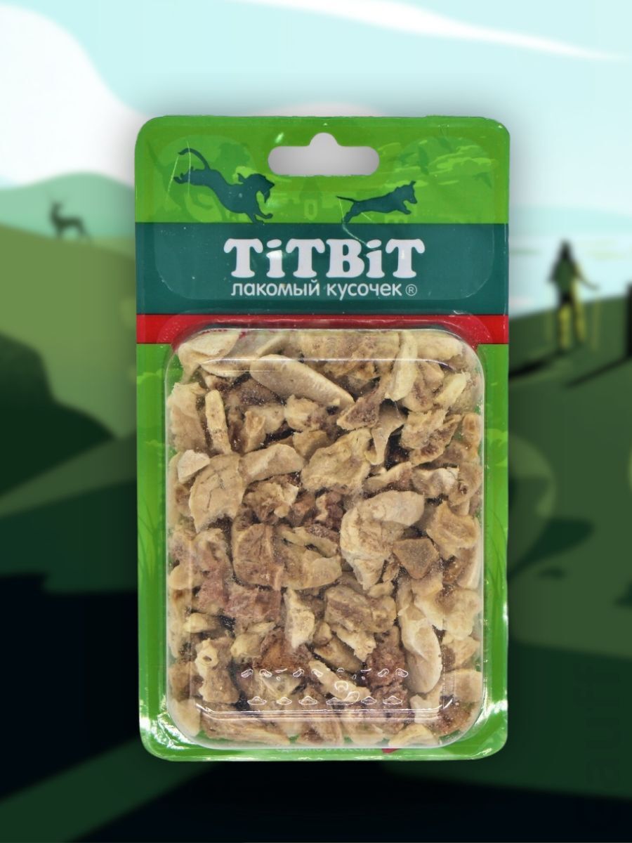 TiTBiT Лакомство Легкое говяжье для дрессуры 10 гр 4640000314408