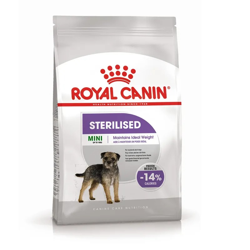 ROYAL CANIN Sterilised Корм для стерилизованных собак мелких пород 3кг 3182550894128