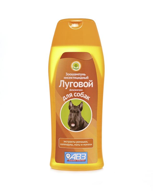 АВЗ Зоошампунь  Луговой  инсектицидный для собак, 270 мл (НЕ ЗАКАЗЫВАТЬ!!!)