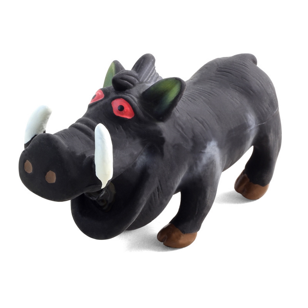 Триол 12151076 Игрушка д/собак Кабан хрюкающий латекс 17см