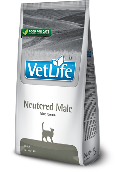 FARMINA Vet life Neutered Male Сухой корм для кастрированных котов 2 кг