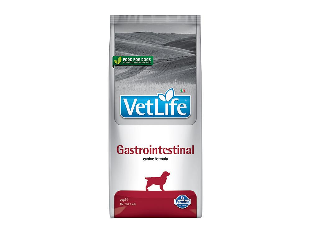 Сухой корм для собак Farmina Vet life Gastrointestinal, при нарушении пищеварения, лечебный, ветеринарная диета, 2 кг