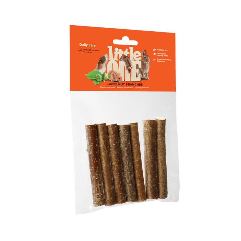 LITTLE ONE Ветви орешника Little One для грызунов, 7 шт.