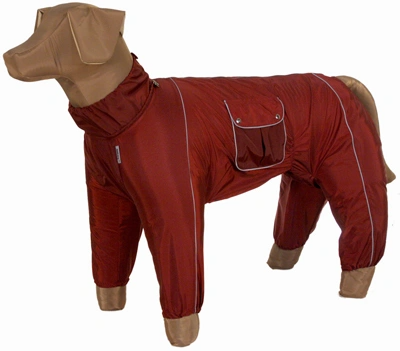 Тузик ош 50 ог 68 от 57 дс 40 рост 40 комбинезон теплый для породы французский бульдог кобель 2375