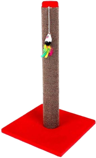 Когтеточка СТОЛБИК LOWCOST ковролин  54х31см Rich Breed (PerseiLine)