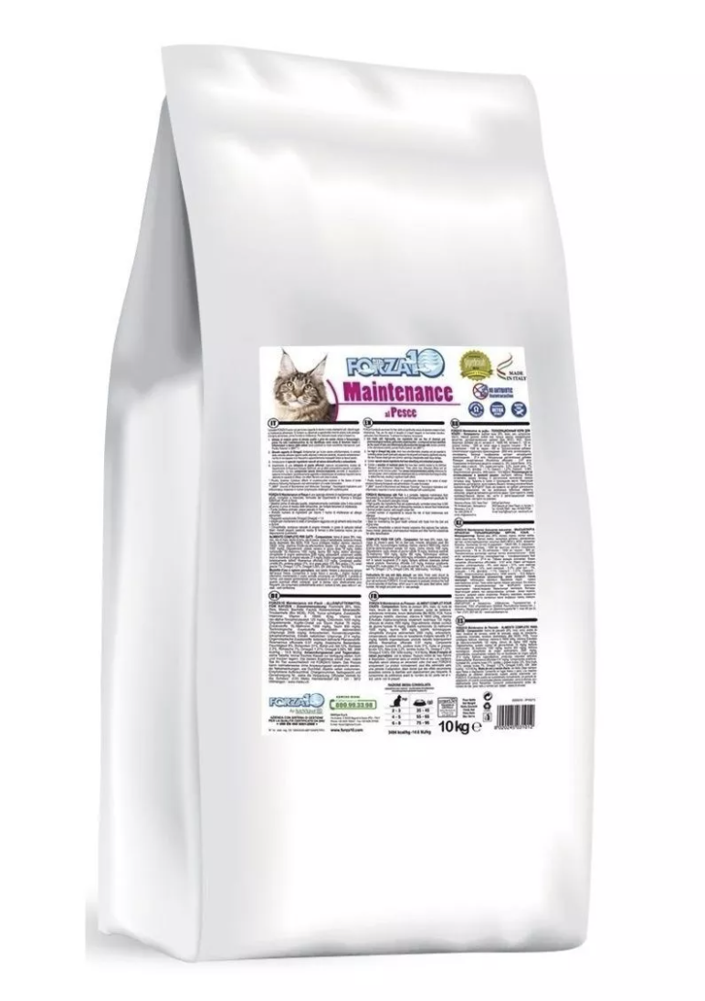 Сухой корм для кошек с рыбой 10кг