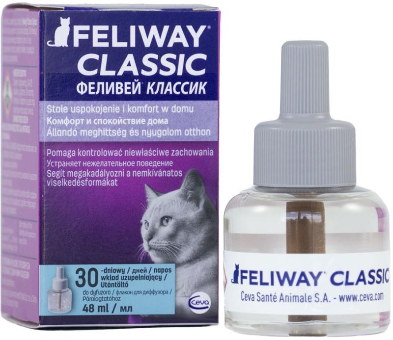 Феливей Классик, феромон для кошек, сменный блок флакон 48мл