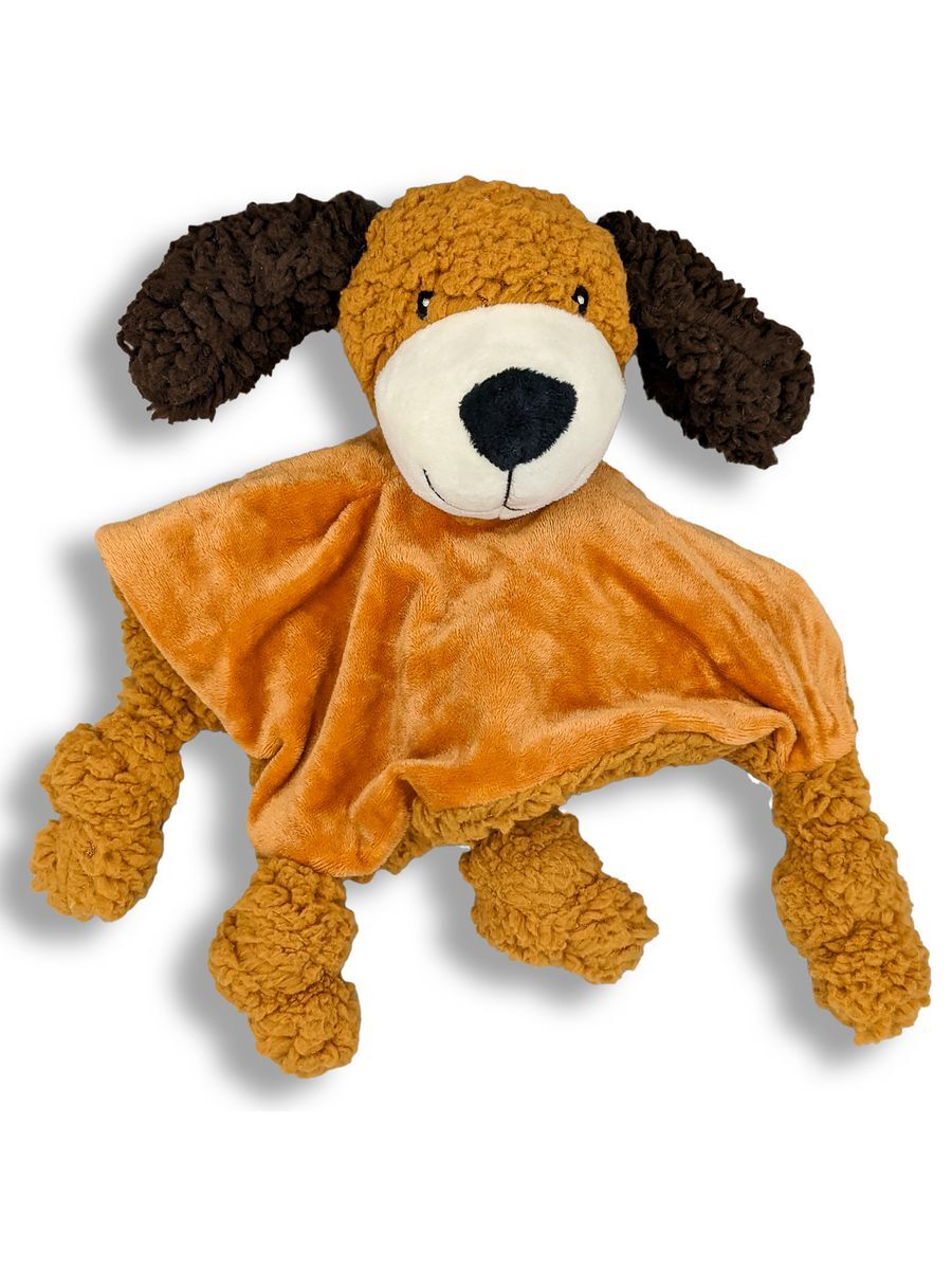 Aromadog Игрушка AROMADOG Rescue для собак Собачка-кольцо 25 см с пищалкой, рыжая