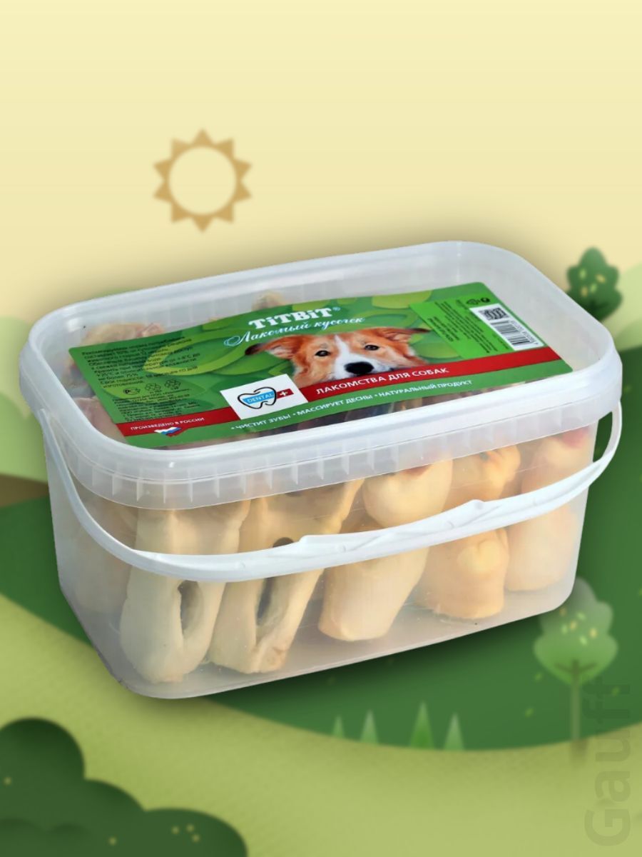 TiTBiT Лакомство Копытце баранье 750 гр 4690538020135