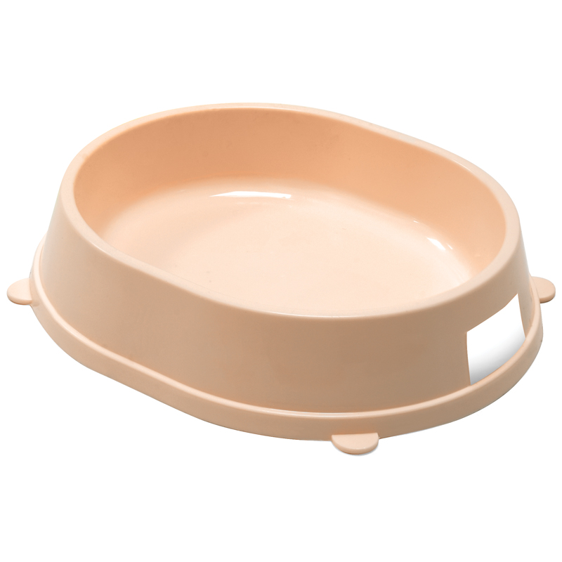 Gamma Миска пластиковая "Карамель", бежевая, 0,2л