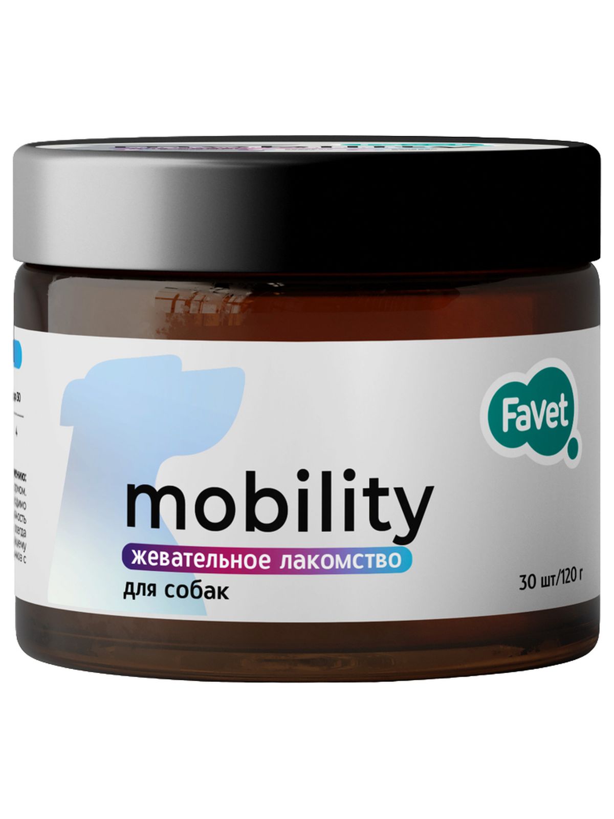 Favet Mobility Функциональное лакомство для мышц и суставов для собак, 120г
