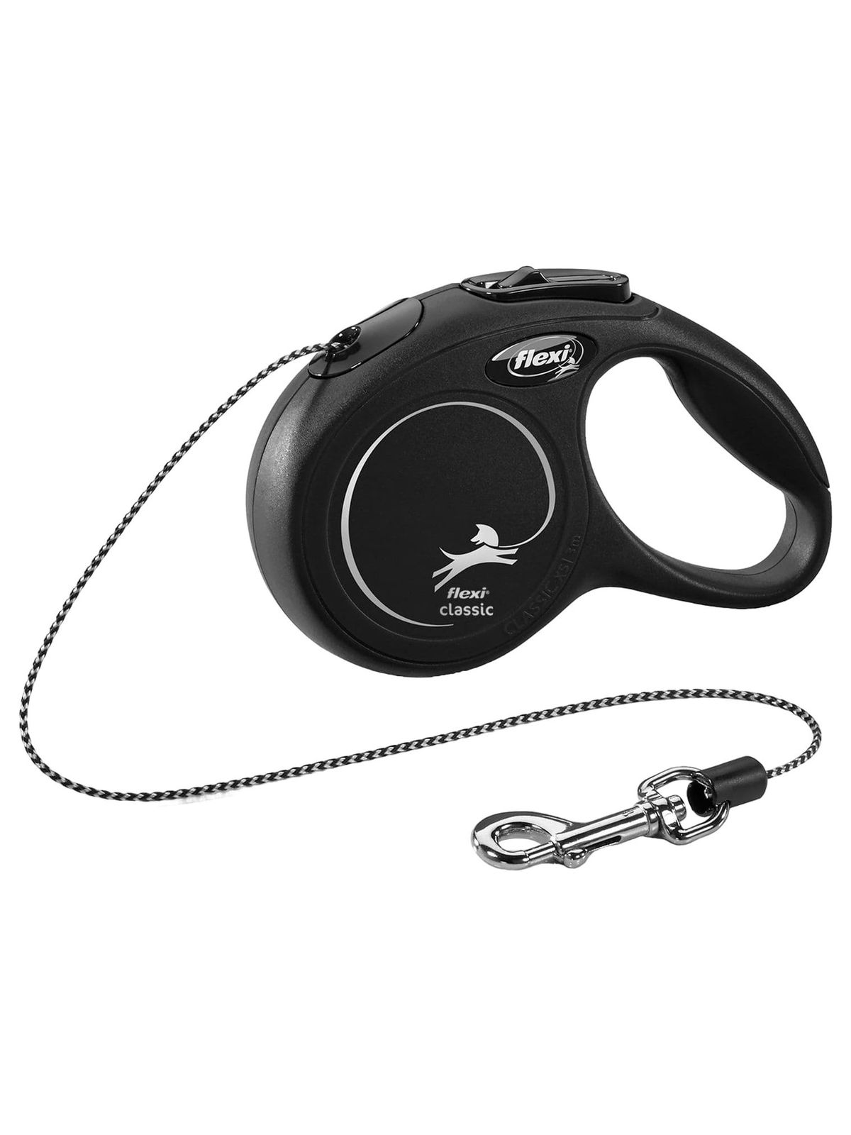 Flexi flexi рулетка New Classic XS (до 8 кг) 3 м трос черная 4000498022429