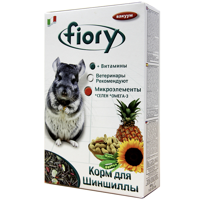 Корм Fiory Cincy для шиншилл 800 г