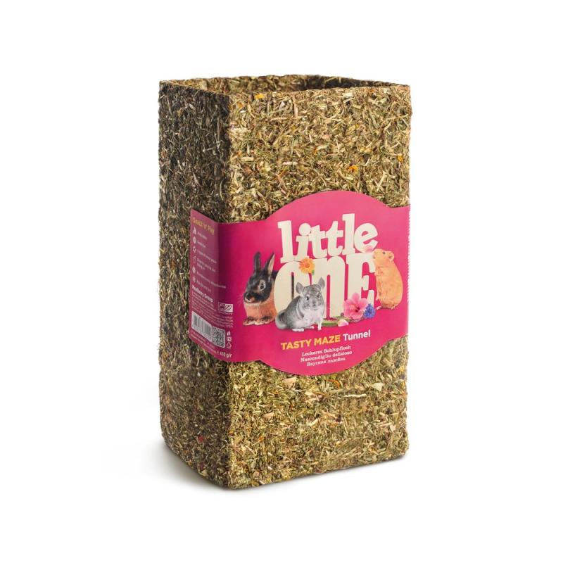 LITTLE ONE Туннель Little One большой Вкусная лазейка , лакомство-игрушка для всех видов грызунов, 410 г