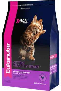 EUKANUBA Сухой корм для котят, беременных и кормящих кошек 2 кг 4607065373818