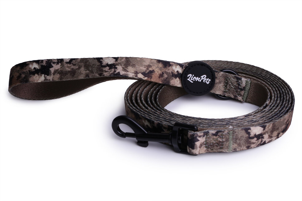 Поводок для собак LionPets с рисунком из полиэстера LP-700-3 (Ширина 2.0 см, длина 3 метра)