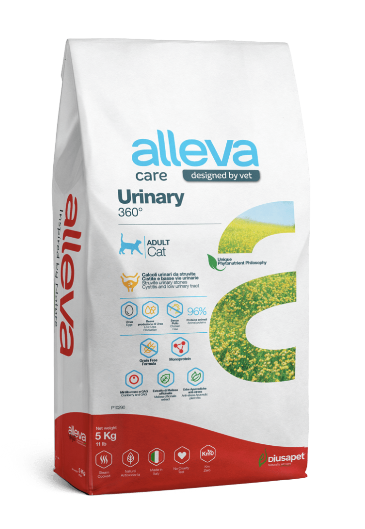 Alleva VET Urinary Сухой корм для кошек с курицей 5 кг 8002754103350