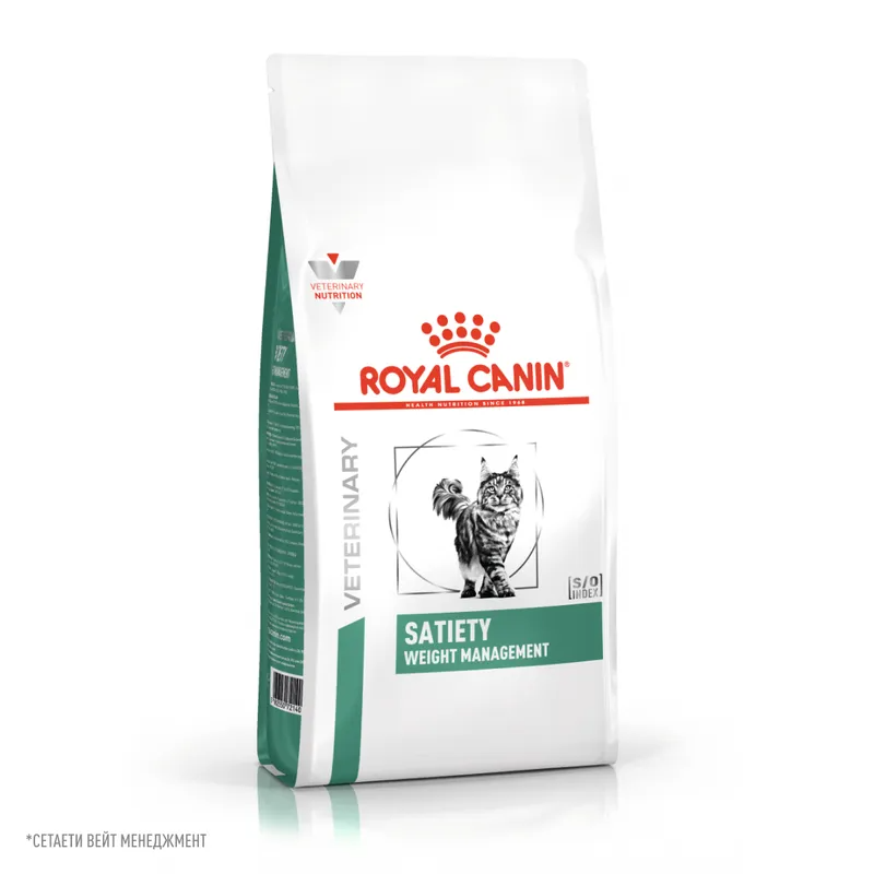 Royal Canin Satiety Weight Management сухой диетический корм для взрослых кошек с избыточным весом 350гр